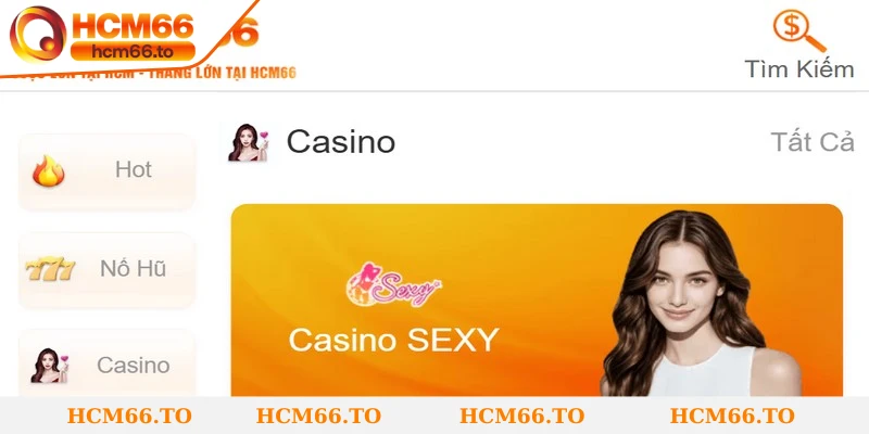 Casino Hcm66 cung cấp kho game đa dạng đáp ứng nhu cầu hội viên