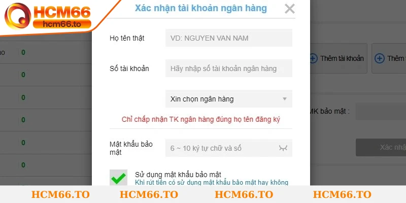 Nạp Tiền Hcm66 – Hướng Dẫn Chi Tiết Từ A Đến Z Cho Anh Em 3 Lưu ý cần nhớ để nạp tiền tài khoản tại nền tảng Hcm66 thành công